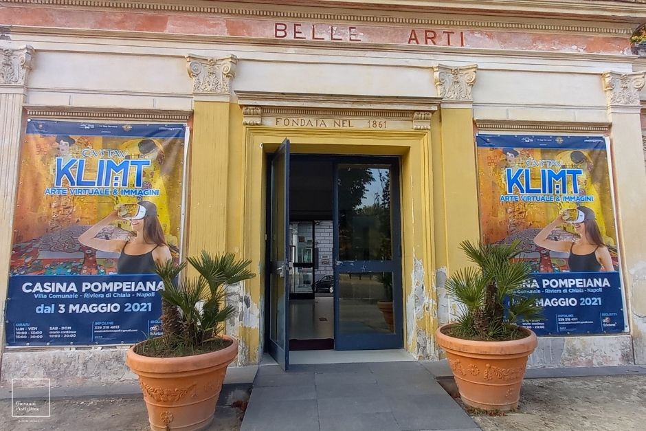 Klimt in virtuale a Napoli: la Bella Arte che immerge nei quadri