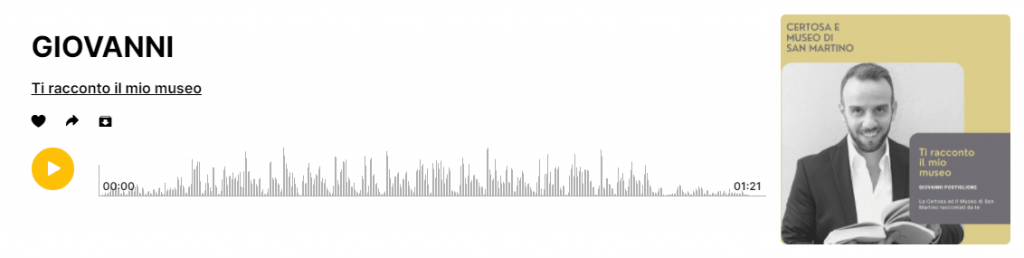 spreaker museo di san martino podcast giovanni postiglione