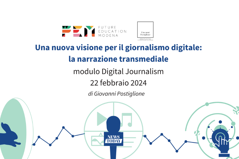 Webinar FEJ 2024 – Il Transmedia per il Digital Journalism