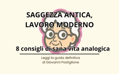 La Nonna Digitale: 8 consigli pratici per una sana produttività
