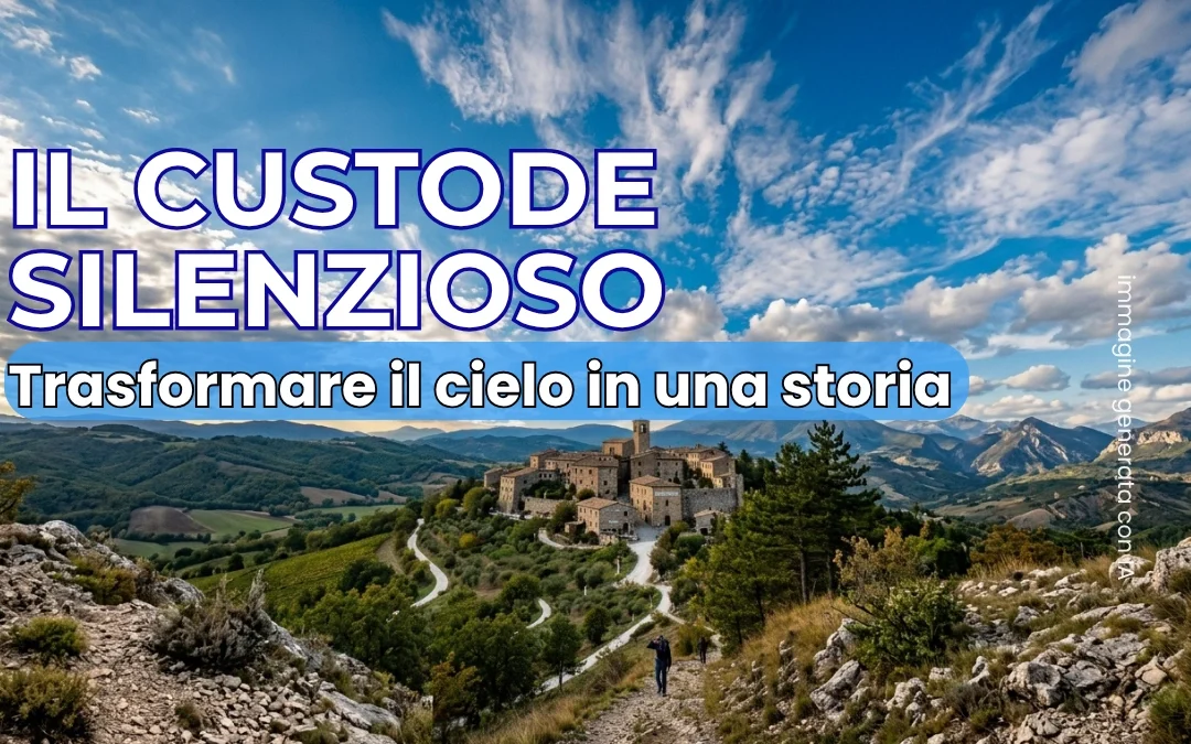 articolo della categoria territorio e turismo che aiuta a capire come raccontare il cielo con lo storytelling